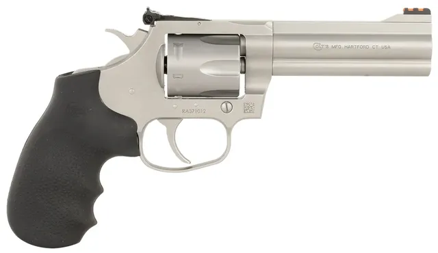 Colt Mfg Target King Cobra .357 Magnum 4.25" 6RD DA/SA Revolver, Stainless
