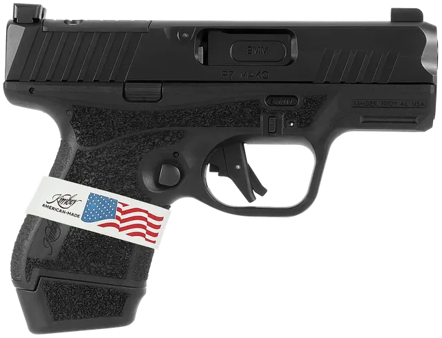 KIMBER MFG.,INC Liberty R7 Mako 9mm Luger 3.37" 13RD Striker-Fired Pistol, Black