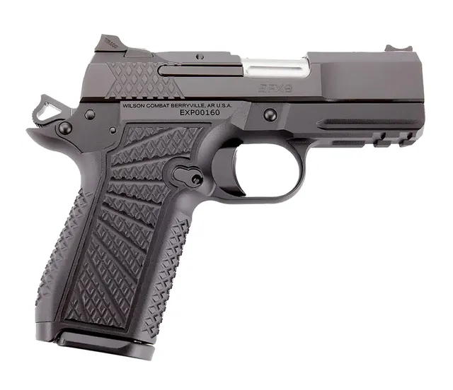 Wilson Combat SFX9 Pistol SFX9 Compact 9mm Luger 3.25" 15RD Pistol, Black
