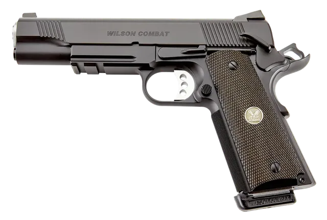 Wilson Combat *CA Compliant CQB .45 ACP 5" 8RD Pistol, Black