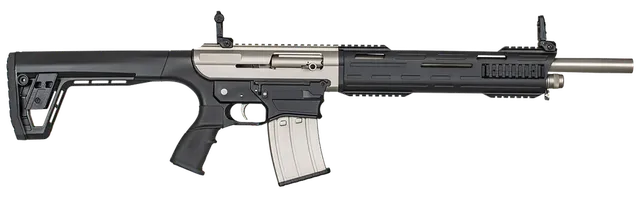 Tokarev USA MP TAR 12 Gauge 18.5" 5RD Shotgun, Nickel