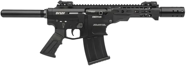 DERYA FIREARMS DY12 Namlu 12 Gauge 11" 5RD Shotgun, Black