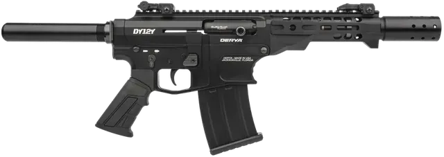 DERYA FIREARMS DY12 Namlu 12 Gauge 11" 5RD Shotgun, Black