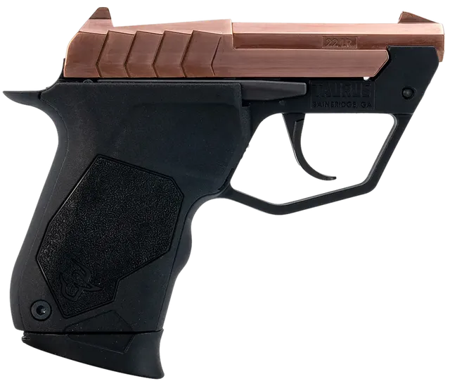 Taurus 22TUC .22 LR 2.5" 9RD Double Action Only Pistol, Gold Rose Gold PVD