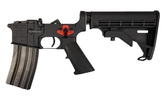 Franklin Armory BFSIII Multi-Caliber 30RD Semi-Auto Lowers, Anodized Hardcoat Anodized