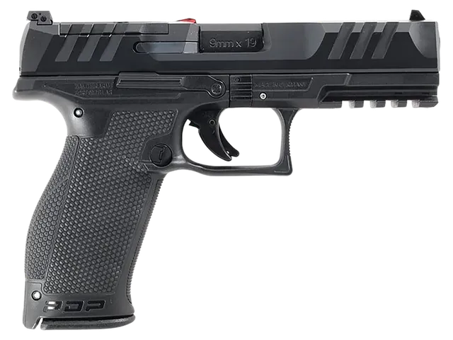Walther Arms PDP 9mm Luger 4.5" 10RD Striker Fired Pistol, Black