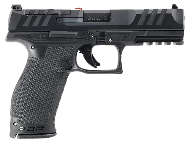 Walther Arms PDP 9mm Luger 4.5" 10RD Striker Fired Pistol, Black