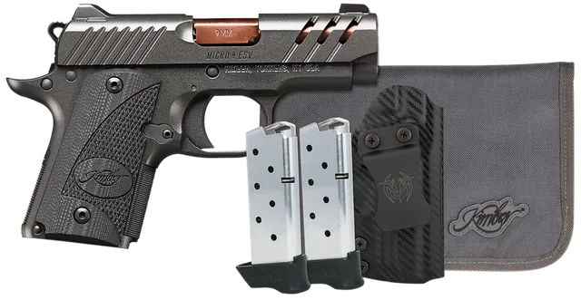 KIMBER MFG.,INC Bundle Micro 9 9mm Luger 3.15" 7RD Pistol