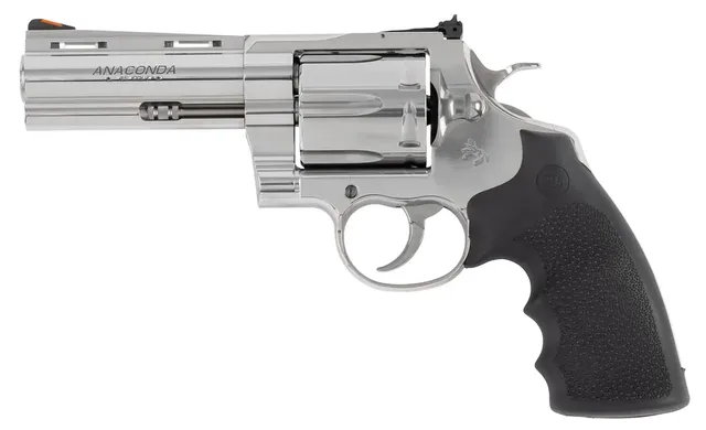 Colt Mfg Anaconda .45 Colt 4.25" 6RD DA/SA Revolver, Stainless Steel