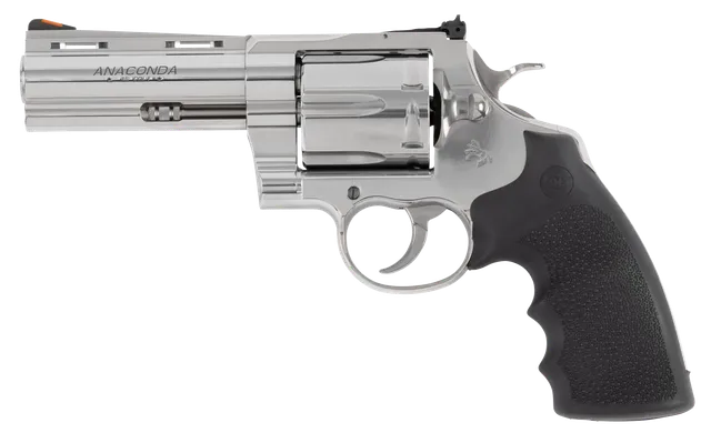 Colt Mfg Anaconda .45 Colt 4.25" 6RD DA/SA Revolver, Stainless Steel