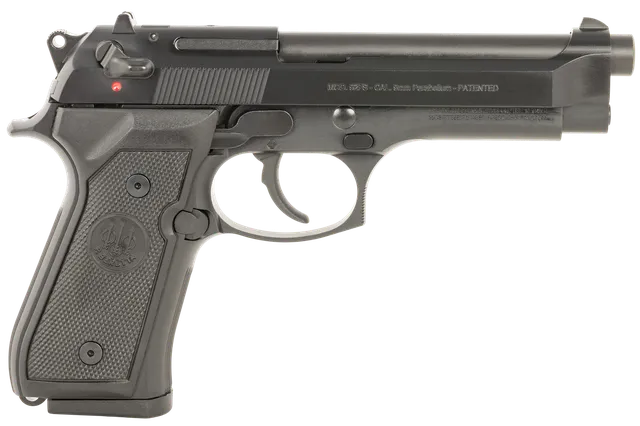 Beretta USA 92FS 92 Pistol 9mm Luger 4.9" 10RD DA/SA Pistol, Blue