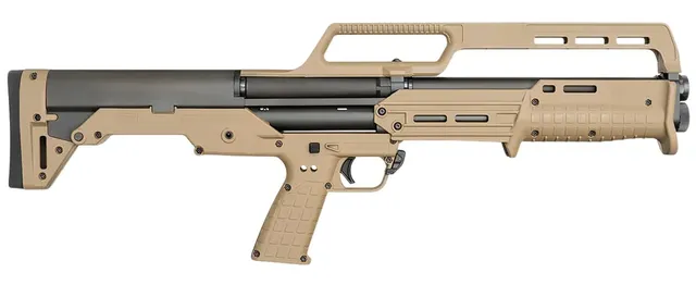 Kel-Tec KS7 KSG 12 Gauge 18.5" 6RD Shotgun, Tan