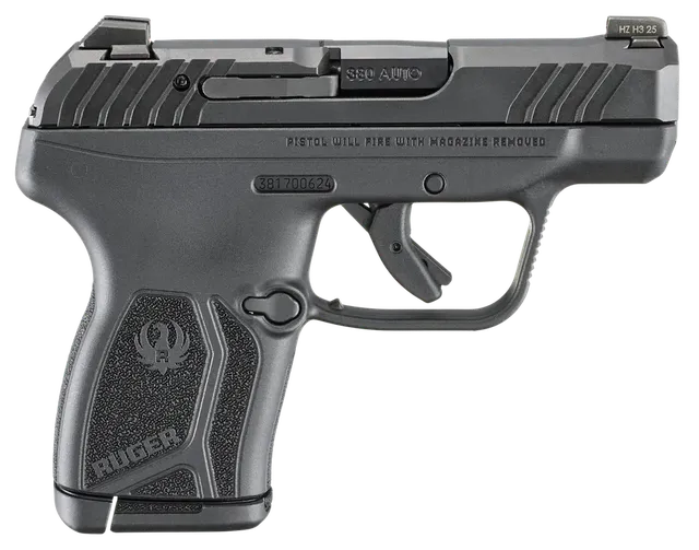 Ruger LCP .380 ACP 2.8" 10RD Double Action Only Pistol, Black Black Nitride