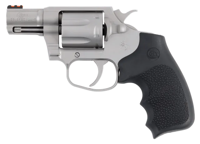 Colt Mfg Cobra .38 Special 2" 6RD DA/SA Revolver, Stainless Steel