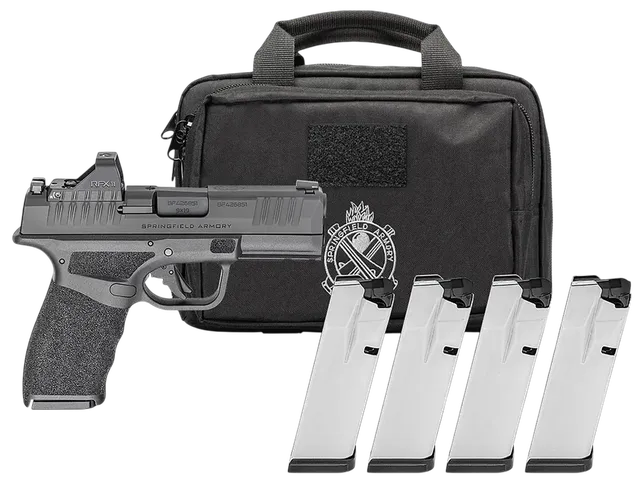 Springfield Armory Pro OSP Gear Pac Hellcat 9mm Luger 3.7" 15RD Striker-Fired Pistol, Black