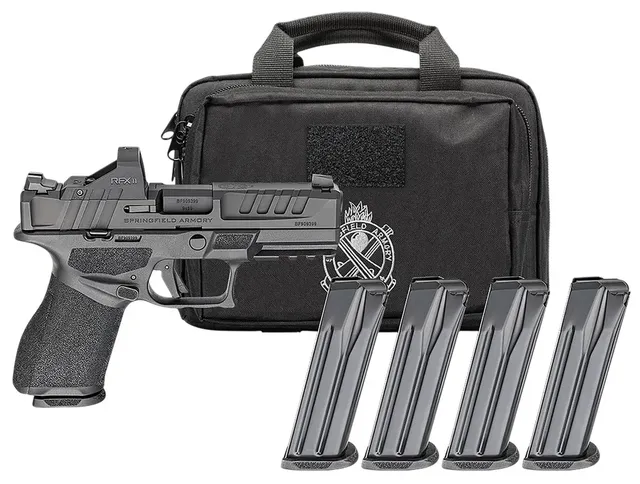 Springfield Armory Echelon 9mm Luger 4" 10RD Striker-Fired Pistol, Black