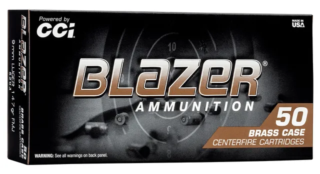 CCI 9mm Luger 147gr Total Metal Jacket 50rd