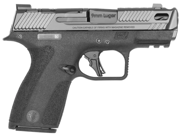 Smith & Wesson M&P PC 9mm Luger 3.6" 10RD Striker-Fired Pistol, Black