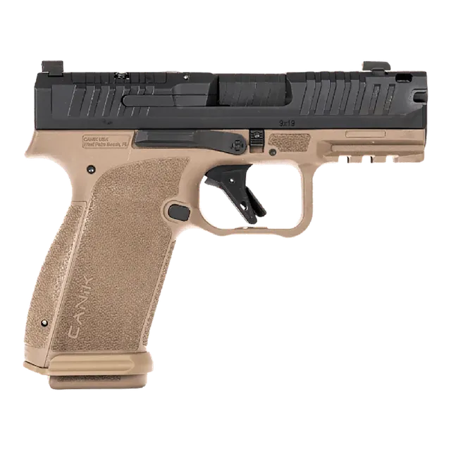 Canik Mete 9mm Luger 3.64" 17RD Pistol, Black Black Nitride