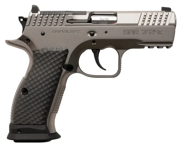 Sar USA 7/24 9mm Luger 3.6" 17RD Pistol, Stainless