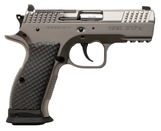 Sar USA 7/24 9mm Luger 3.6" 17RD Pistol, Stainless
