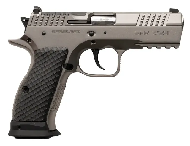 Sar USA 7/24 9mm Luger 4.4" 17RD Pistol, Stainless