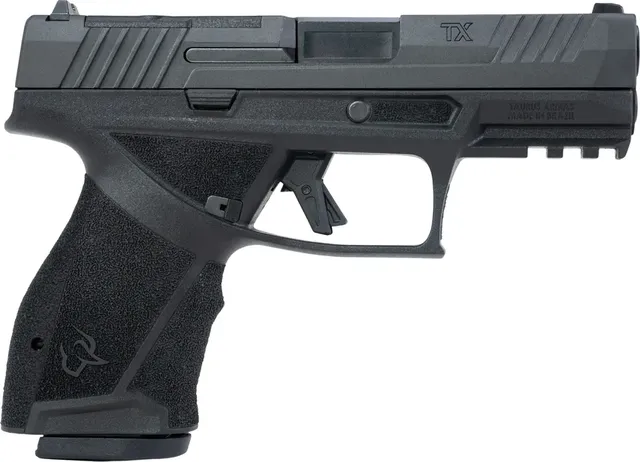 Taurus TX 9 9mm Luger 4" 15RD Single Action Only Pistol, Black