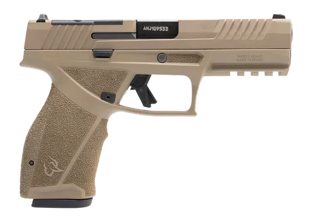 Taurus TX 9 9mm Luger 4.5" 17RD Single Action Only Pistol, Flat Dark Earth