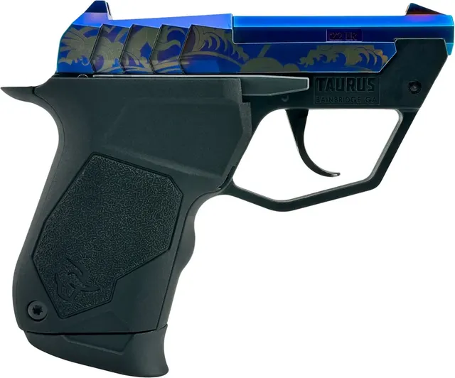 Taurus 22TUC .22 LR 2.5" 9RD Double Action Only Pistol, Blue
