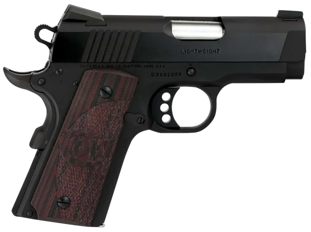 Colt Mfg 1911 Style Pistol Defender .45 ACP 3" 7RD Pistol, Black