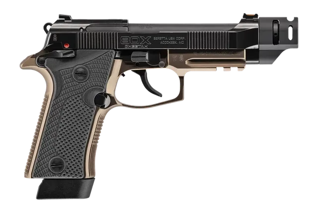 Beretta USA 80X Cheetah .380 ACP 4.4" 15RD DA/SA Pistol, Black