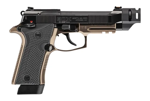 Beretta USA 80X Cheetah .380 ACP 4.4" 15RD DA/SA Pistol, Black