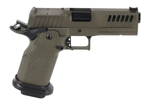 FIERCE FIREARMS Commander Grizz 9mm Luger 4.25" 19RD Pistol, Black 853418412978
