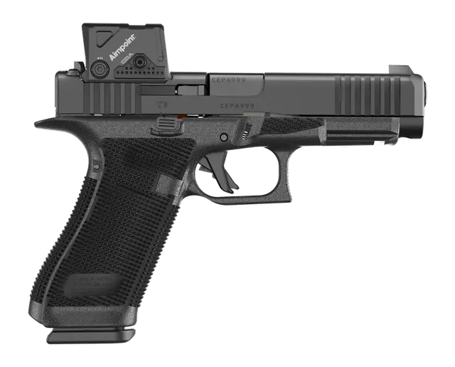 Glock G17 Gen6 w/Aimpoint 9mm Luger 4.49" 17RD Double Action Only Pistol