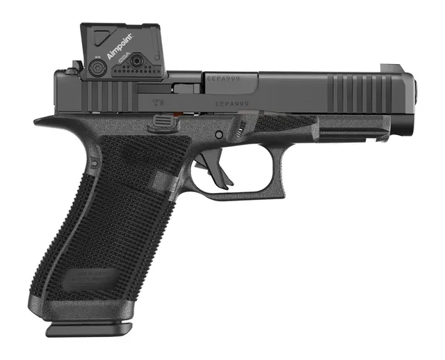 Glock G17 Gen6 w/Aimpoint 9mm Luger 4.49" 17RD Double Action Only Pistol