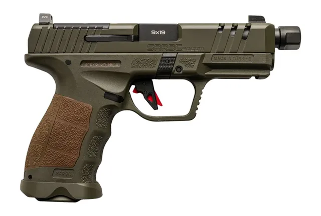 Sar USA SAR9 SOCOM 9mm Luger 4.7" 10RD Pistol Black