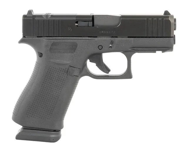 Glock G43X MOS 9mm Luger 3.41" 15RD Double Action Only Pistol