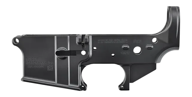 Ruger Lower Only Ruger Stripped Lower 5.56 NATO SEMI-AUTOMATIC Lowers, Anodized 736676285020
