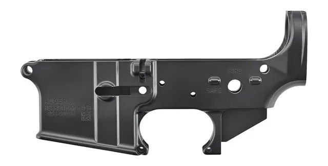 Ruger Lower Only Ruger Stripped Lower 5.56 NATO SEMI-AUTOMATIC Lowers, Anodized