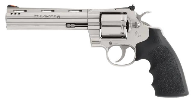 Colt Mfg Grizzly .357 Magnum 6" 6RD DA/SA Revolver, Stainless Steel