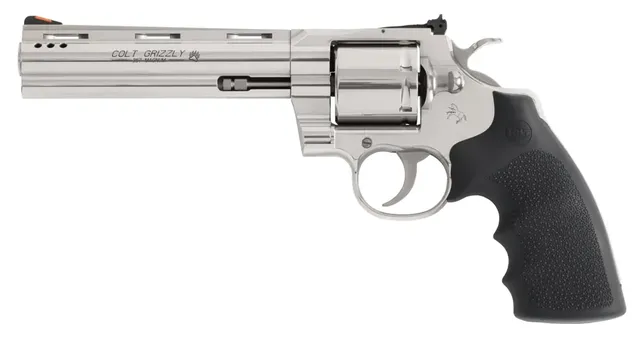 Colt Mfg Grizzly .357 Magnum 6" 6RD DA/SA Revolver, Stainless Steel