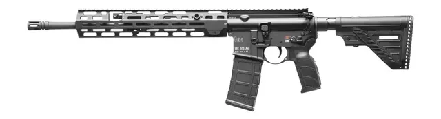 HK MR556 A4 5.56 NATO 16.5" 10RD Rifle, Black