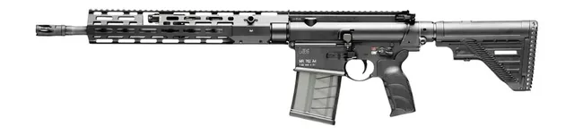 HK MR762 .308 Win 16.5" 10RD Rifle, Black