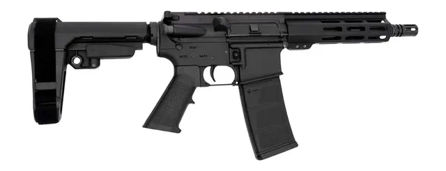 ANDRO CORP INDUSTRIES ACI-15 CQB 5.56 NATO 8" 30RD Pistol, Black