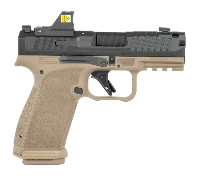 Canik Mete 9mm Luger 3.64" 17RD Single Action Only Pistol, Black 810212420752