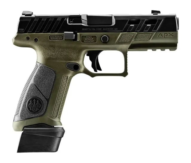 Beretta APX A1 Ported 9mm Luger 4.25" 10RD Semi-Auto Pistol, Black