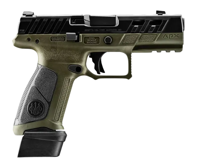 Beretta APX A1 Ported 9mm Luger 4.25" 21RD Semi-Auto Pistol, Black