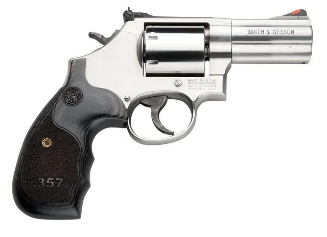 Smith & Wesson 686 Model 686 + .357 Magnum 3" 7RD DA/SA Revolver, Stainless