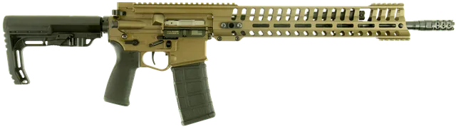 Patriot Ordnance Factory P415 Edge 5.56 NATO 16.5" 30RD Rifle, Burnt Bronze