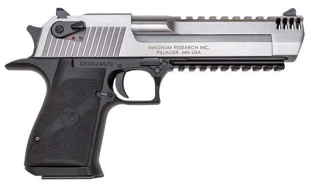 Magnum Research L6 Desert Eagle .357 Magnum 6" 9RD Pistol, Stainless Steel